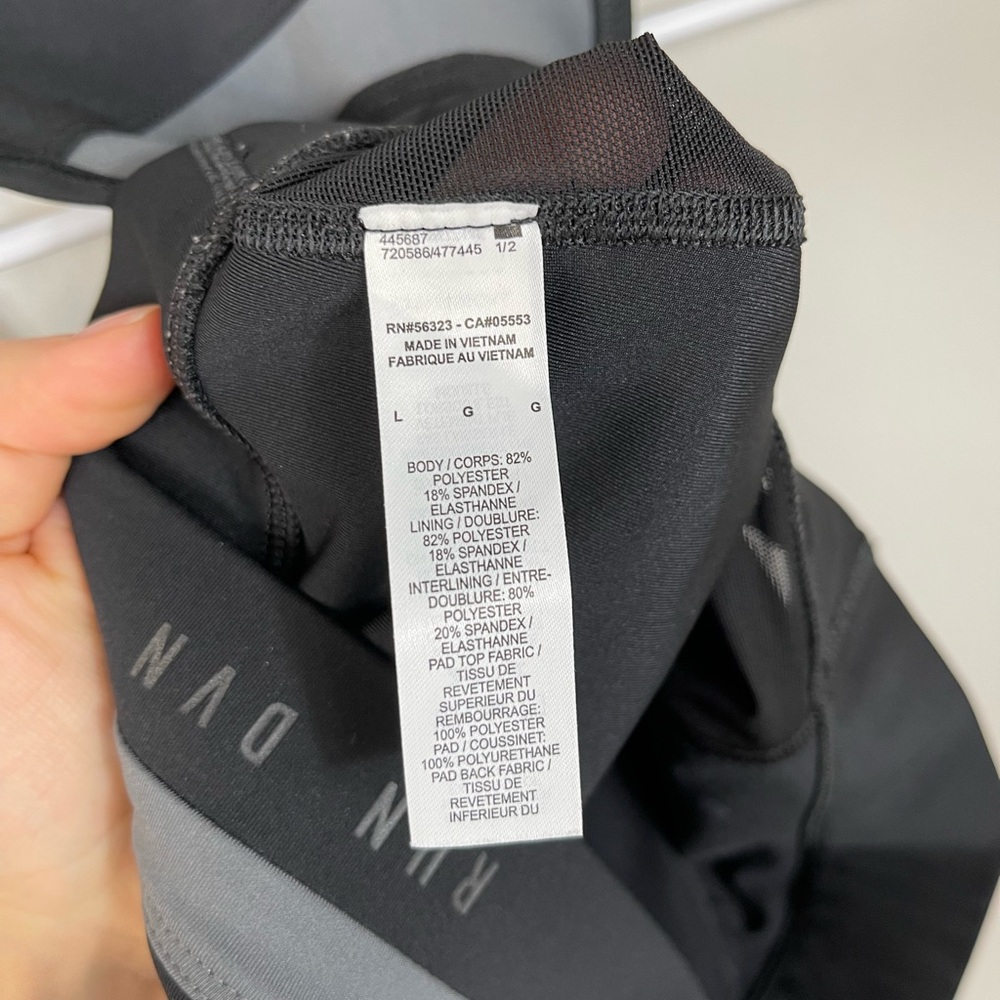 Women’s Nike Best Nike High-Neck Sports Bras Size L - Picture 6 of 7